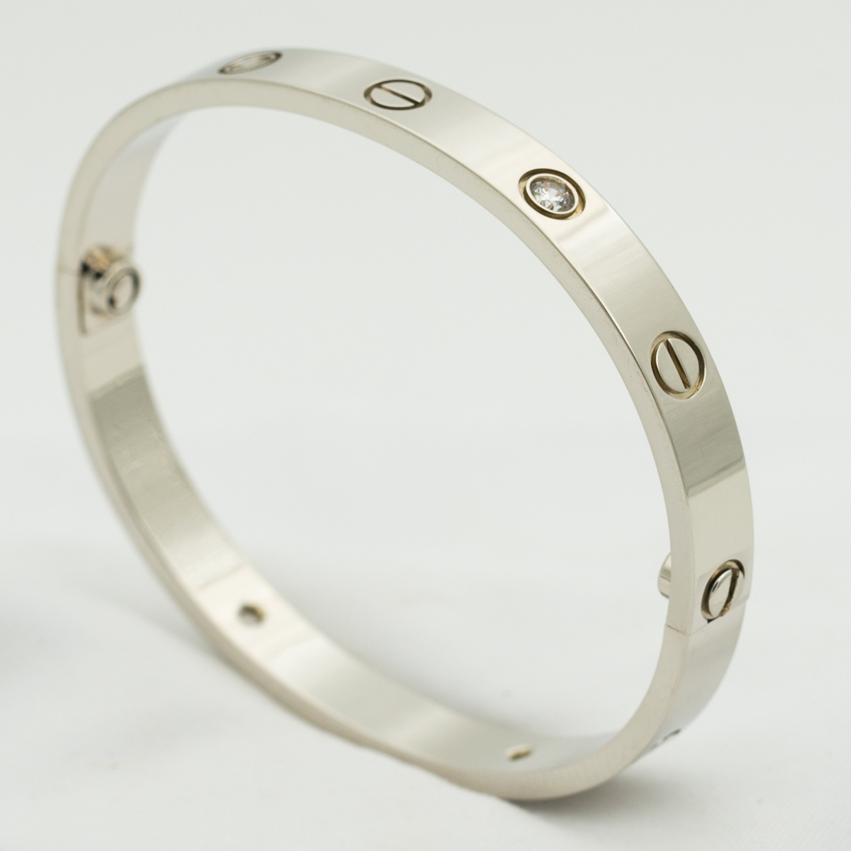 [Garvey ]LOVE BRACELET 6.1MM 4 DIAMONDS – Garvey Jewelrys